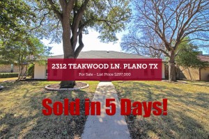 2312 Teakwood Ln - Sold in 5 Days!